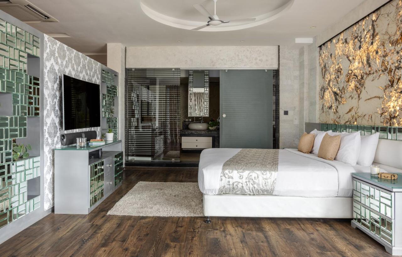 מלון מונאר The Panoramic Getaway מראה חיצוני תמונה A bedroom at the hotel